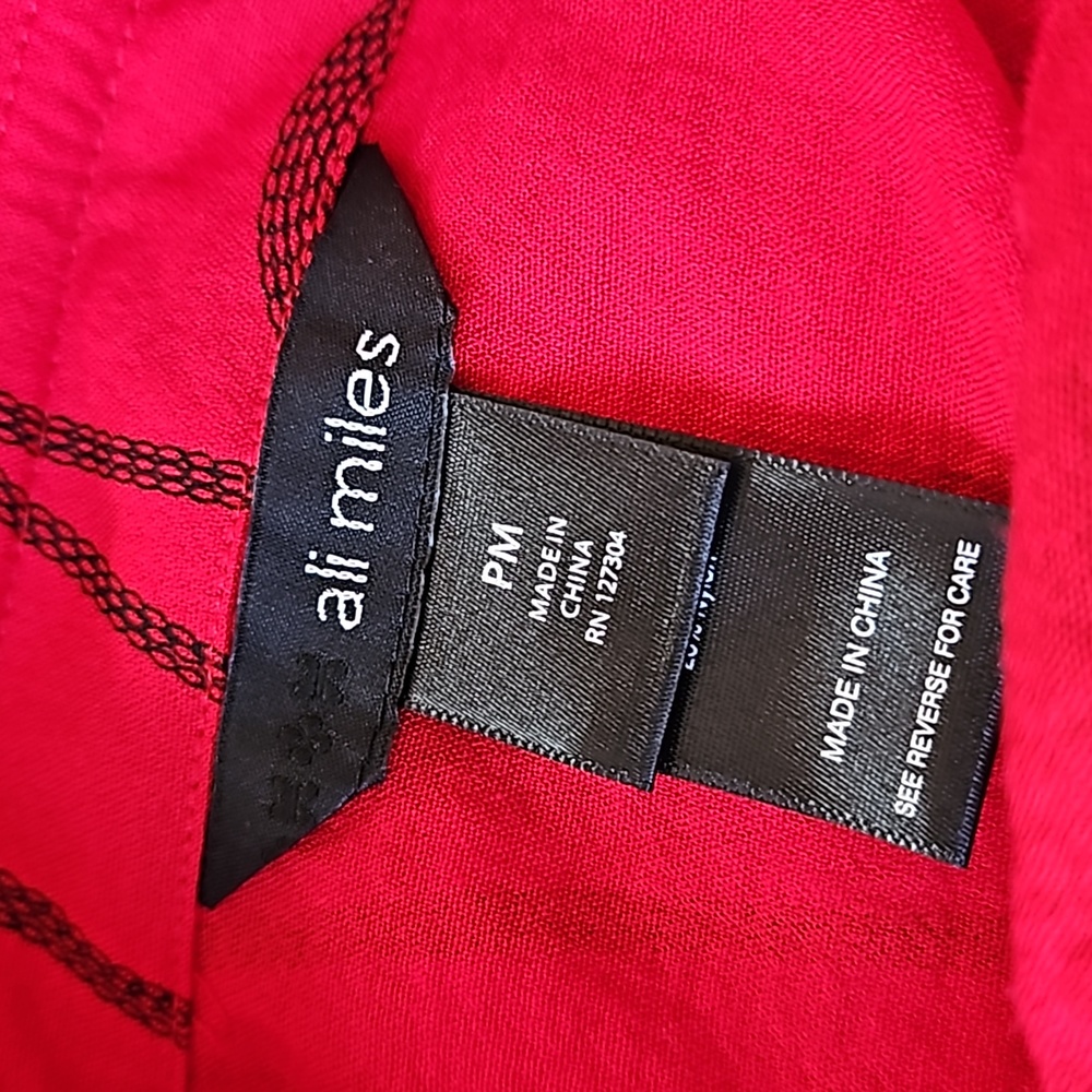 Ali Miles Poppy Print Overpiece/Jacket - Picture 7 of 9